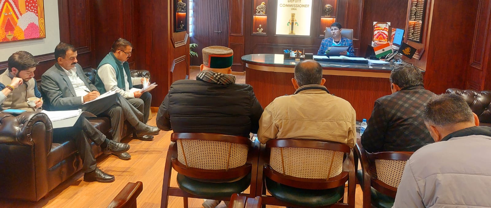 A meeting was held under the chairmanship of Deputy Commissioner to prepare the voter list for SGPC elections.